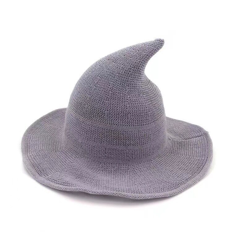 Cotton Đa Năng Mũ Phù Thủy Mũ Halloween Cá Tính Mũ Chóp Nhọn Mũ Phù Thủy