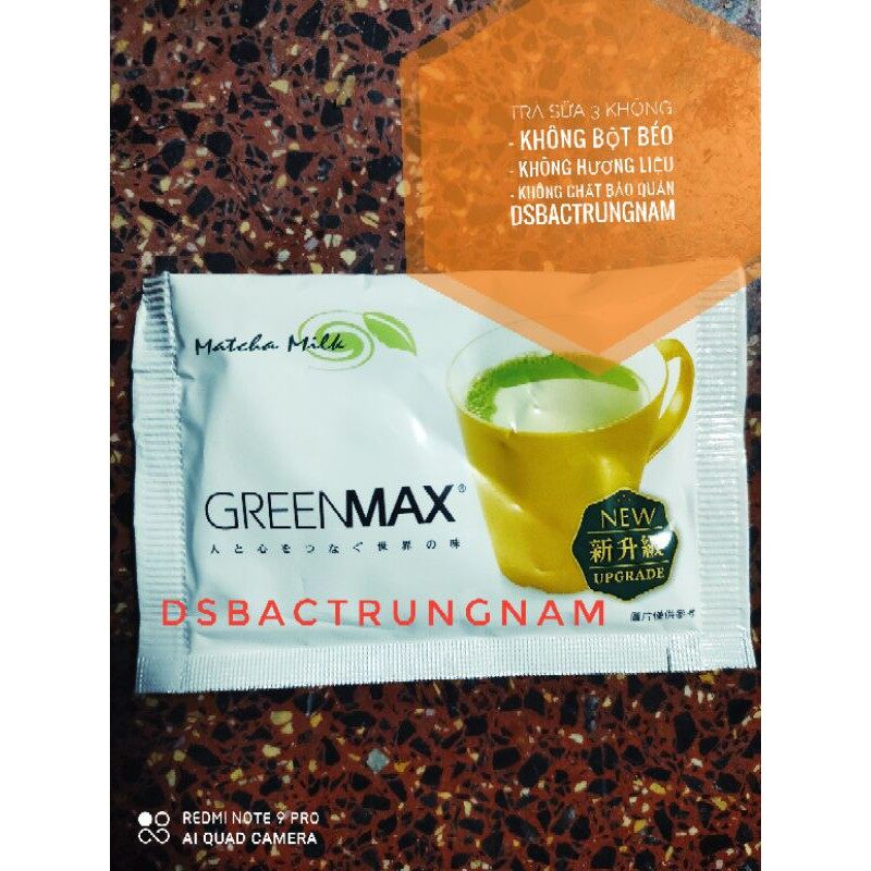 1 gói Trà sữa Matcha Green max Đài Loan