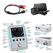 2.4" TFT Digital Oscilloscope Kit with Power Supply and Probe