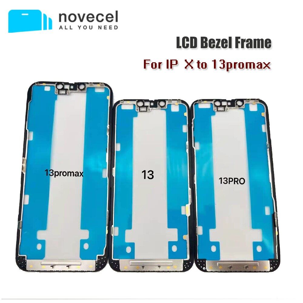 【▼Hot Sales▼】 SRFG SHOP 5 chất lượng cái/lốc Ori phía trước bezel khung với băng dính cho Iphone 12 11 Pro x XS Max LCD trung khung cho Iphone 11 XR