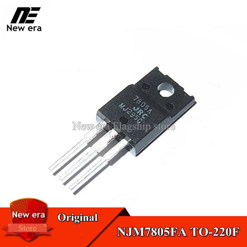 5 TO-220F NJM7805FA Chính Hãng Bộ Điều Chỉnh Ba Cực JRC7805A 7805A LM7805 TO220F IC Tích Hợp Bản Gốc