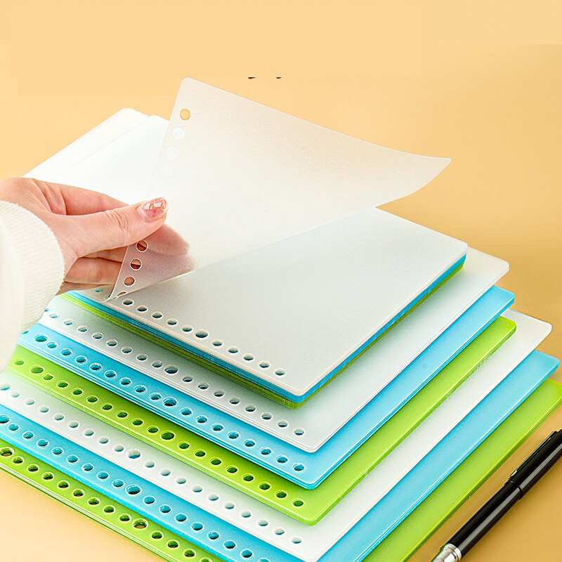Set 2 bìa nhựa Trong binder Bìa sổ Size