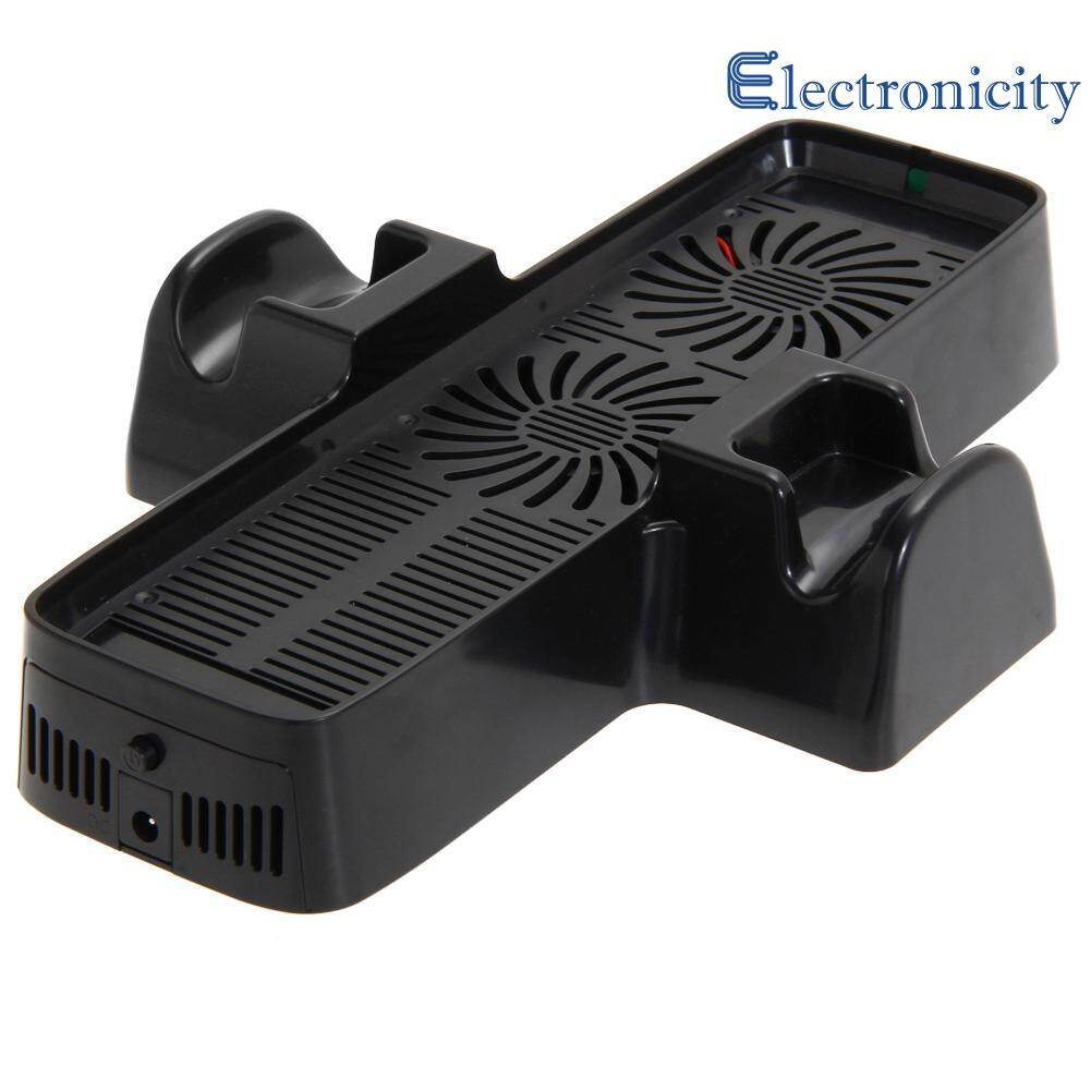 Quạt làm mát với đế cắm kép cho tay cầm chơi game xbox 360