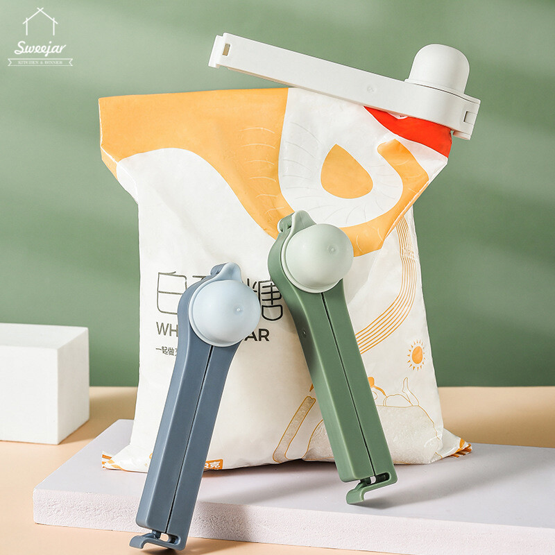 SWEEJAR 3 Cái Của Bộ Niêm Phong Clip Với Vòi Phun Thực Phẩm Snack Nhựa Tái Sử Dụng Kín Khí Đồ Dùng Nhà Bếp