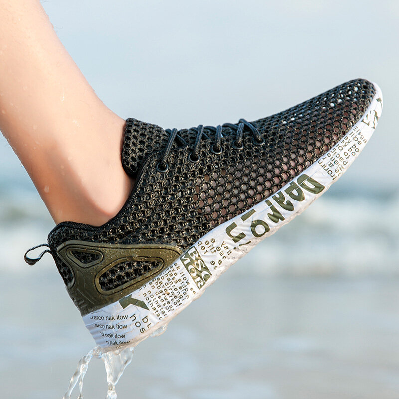 Sandals for men sandal lelaki dewasa 2022 new style fashion original casual shoes men's sports shoes outdoor hiking backwaters wading shoes beach cave shoes
