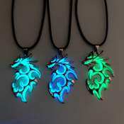 Luminous Flame Dragon Necklace by BAC Wholesale