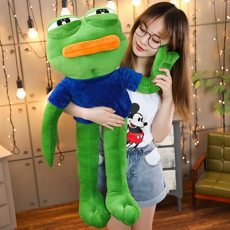 pepe frog plush toy