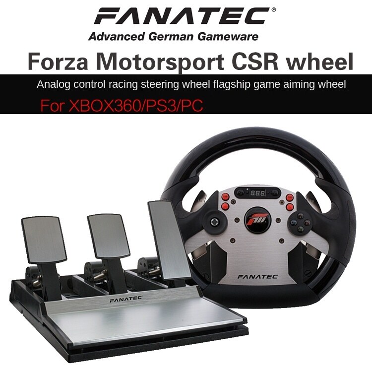 FANATEC CSR GT2 belt steering wheel force feedback game PC PS3 XBOX360