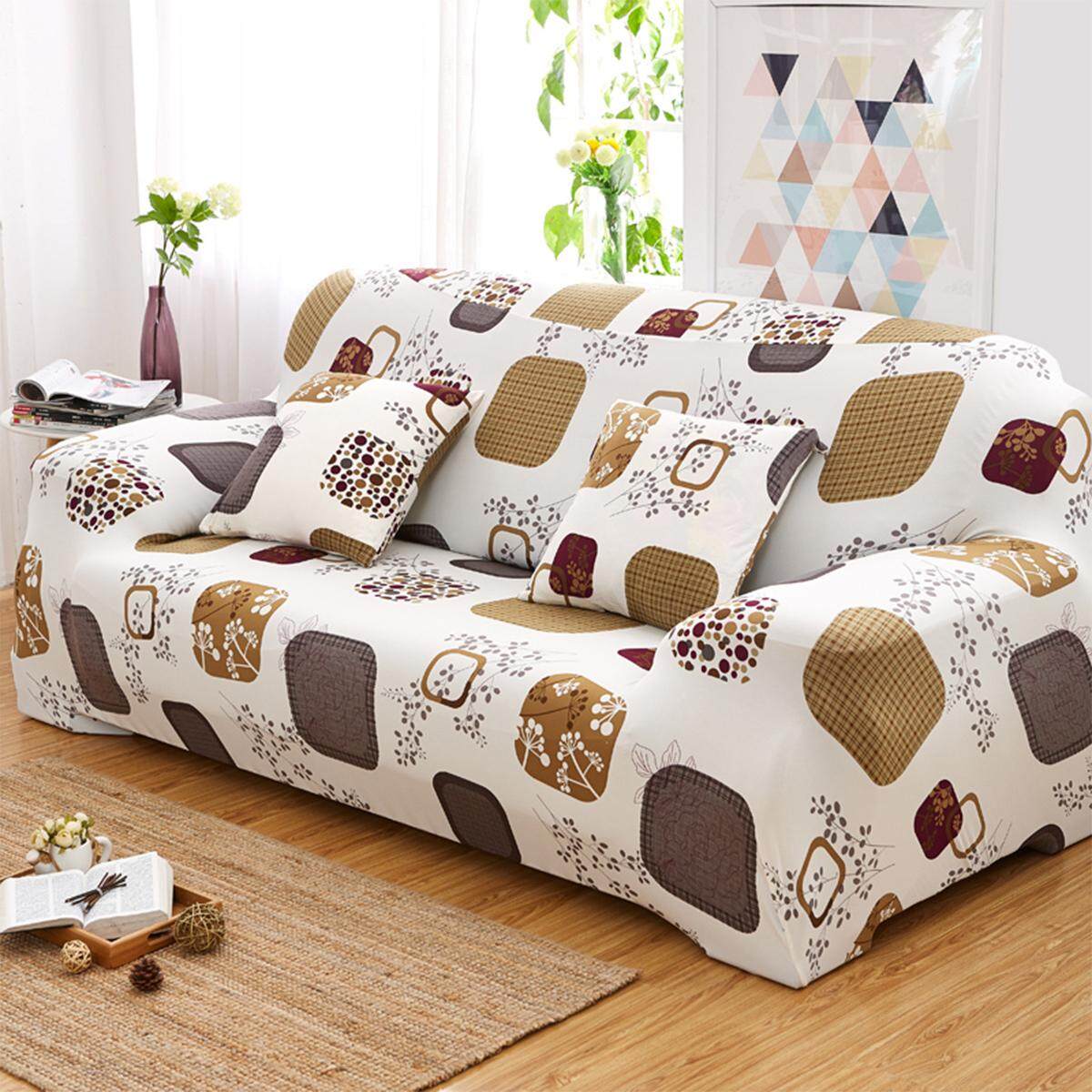 Generic Floral Stretch Couch Sofa Lounge Covers Recliner 1 Seater