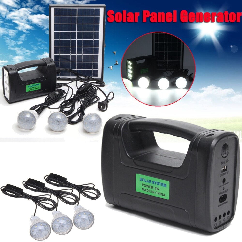 Generic Portable Solar Panels Charging Generator Power
