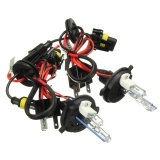 2 chiếc h4 h4-2 8000k 35w 55w hi-lo chùm sáng kép xe xenon hid đèn pha bộ bóng đèn-8000k