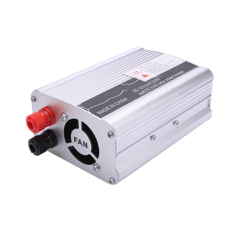 3000W Peak DC 12V to AC 220V Solar Power Inverter Converter USB Output Stable O9 Aluminum Alloy Black/Silver