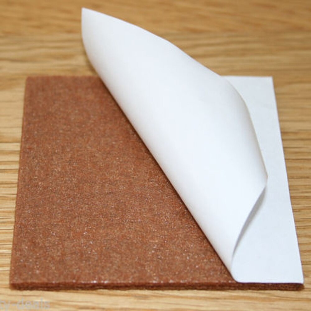 Generic 24 Pcs Oak Wood Vinyl Tile Laminate Floor Furniture Protector