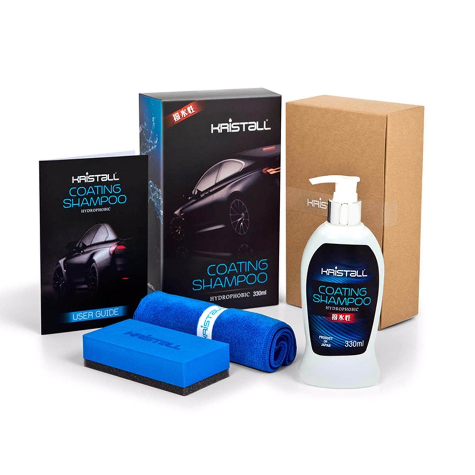 Kristall® Car Shampoo WITH Nano Coating - Car Paint Protection, Super Hydrophobic, Deep Gloss, 6.5 pH Balanced Neutral Shampoo