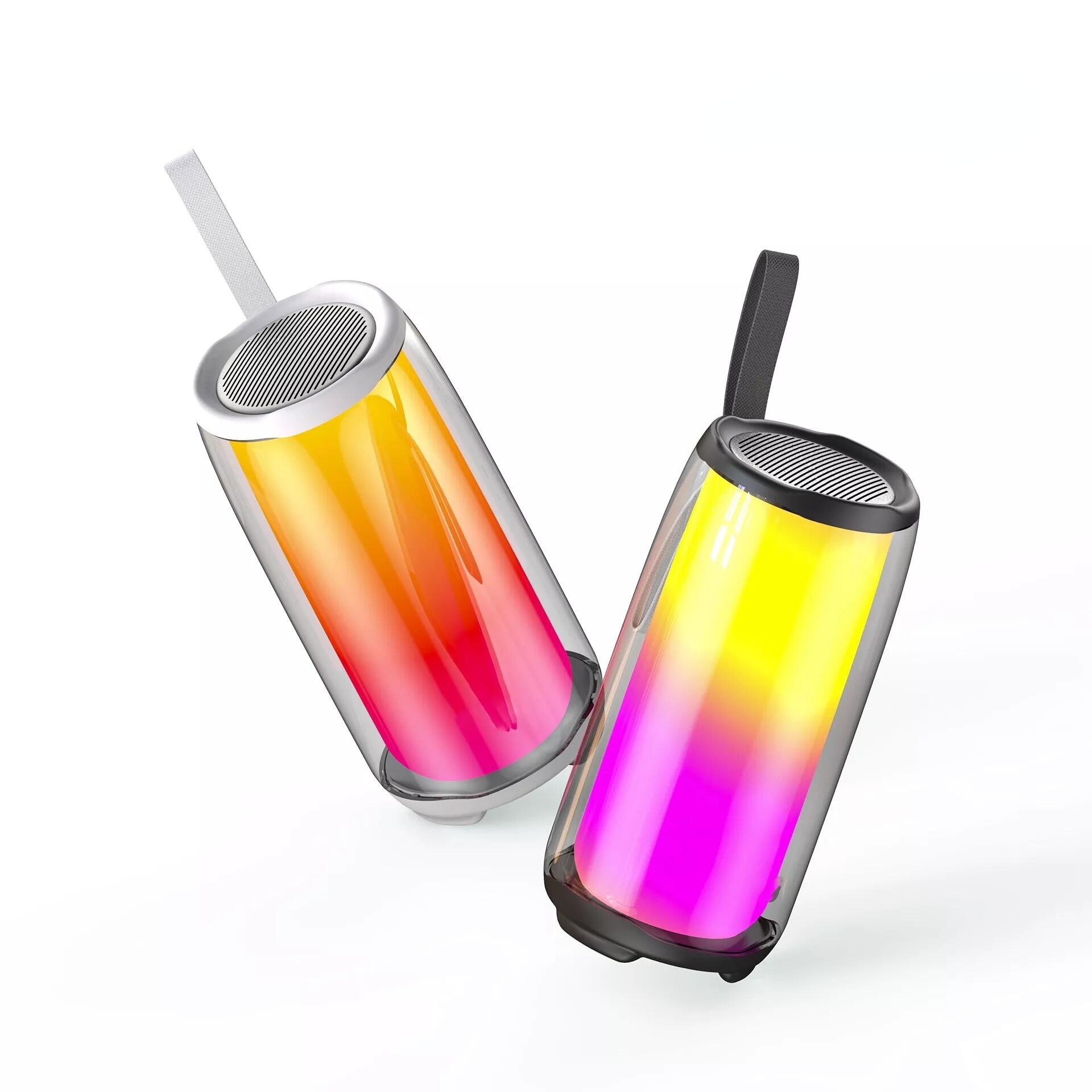 2023new New loa âm thanh Bluetooth Âm Nhạc loa không dây giảm tiếng ồn Di Động Ngoài Trời Đầy Màu Sắc Loa Siêu Trầm Hi-Fi Stereo Không Thấm Nước