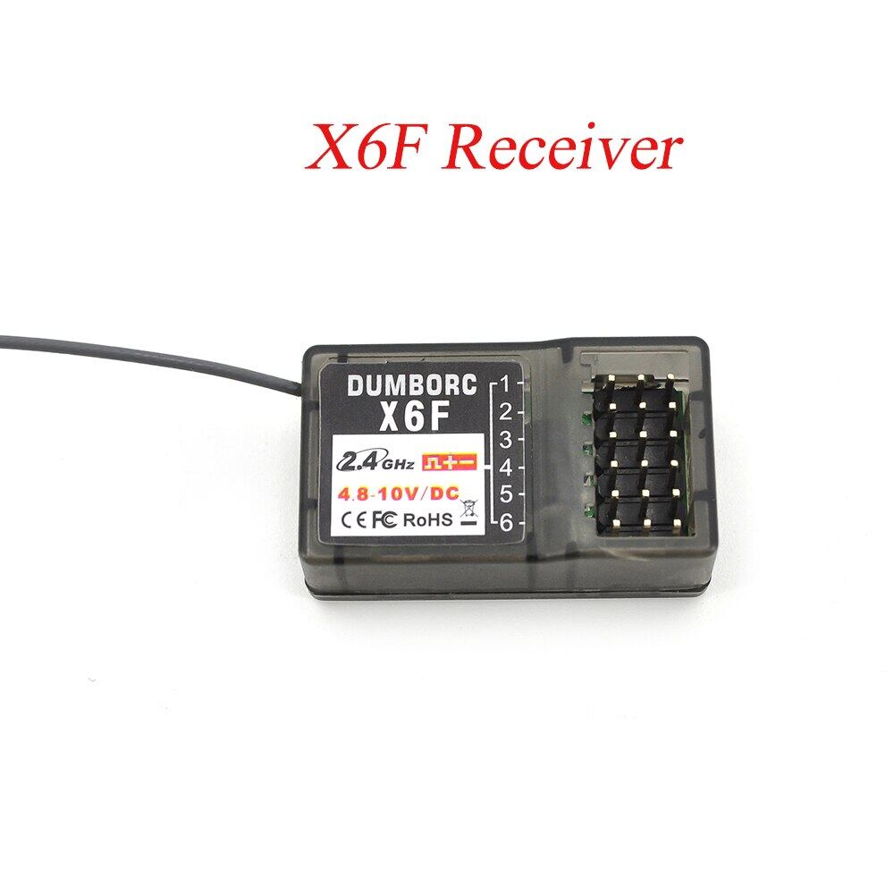 Dumborc x6fg x6fg Mini x6dcg bl3f  2.4G 6CH Receiver với GYRO cho X6 X4 Transmitter điều khiển từ xa Xe hơi điều khiển từ xa thuyền đèn Led