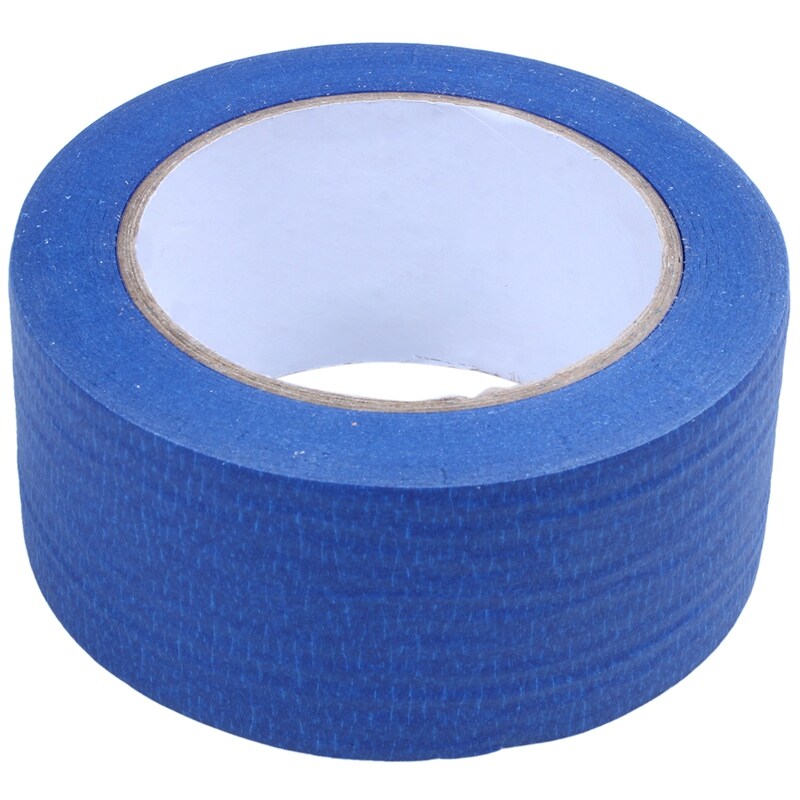 50m 3d printer blue tape 50mm wide bed for painters masking tape