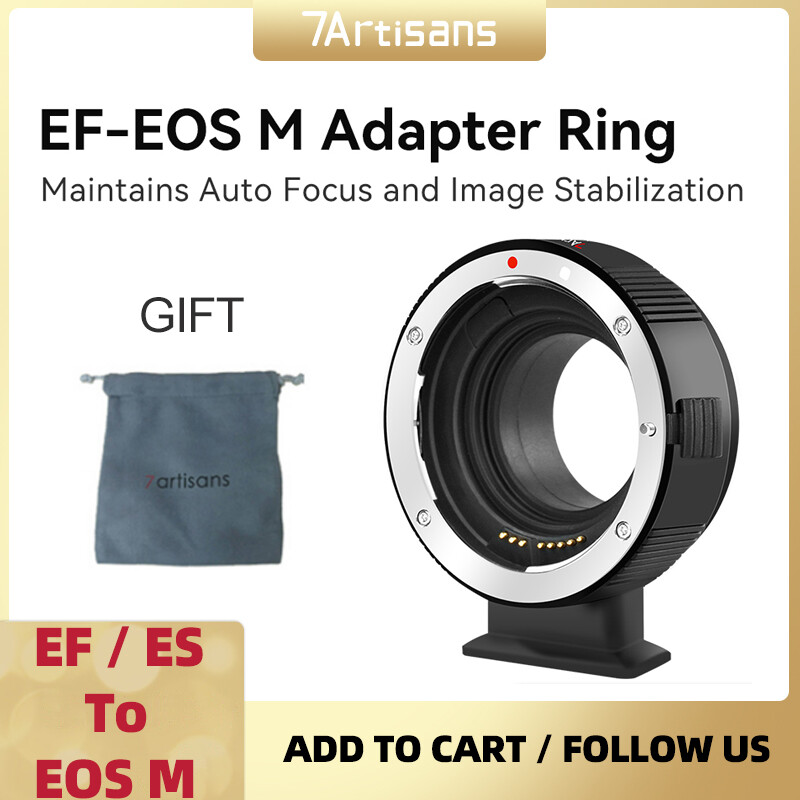 7artisans 7 artisans EF-EOS M Auto-Focus Lens Mount Adapter for EF/EF-S Lens to Canon EOS M (EF-M Mount) Mirrorless Camera Lens ราคา 12,606 บาท*ส่งฟรี
