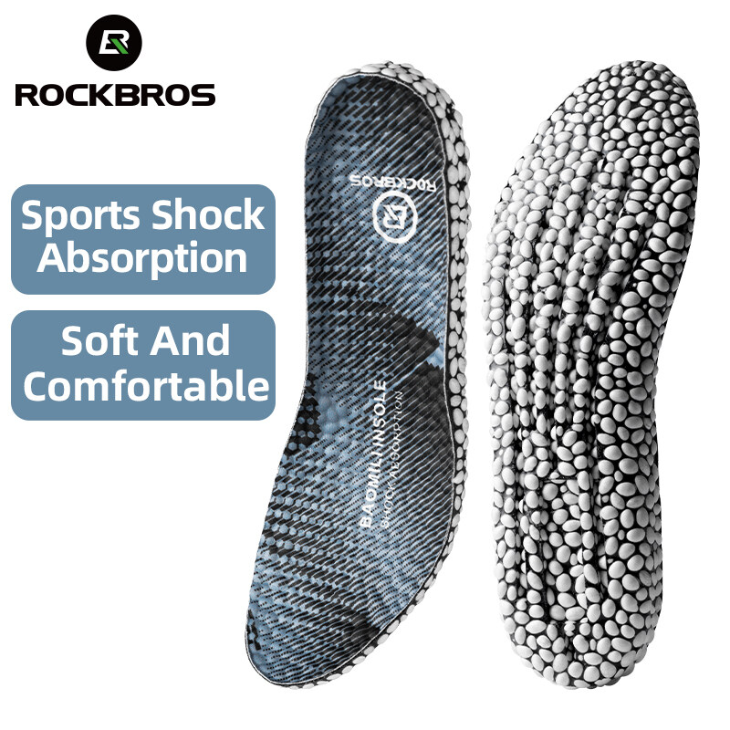 ROCKBROS Sports Shoe Insoles PU Boost Popcorn Soft Comfortable Breathable