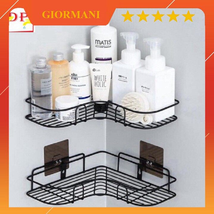 Kệ góc treo tường bằng sắt tiện dụng