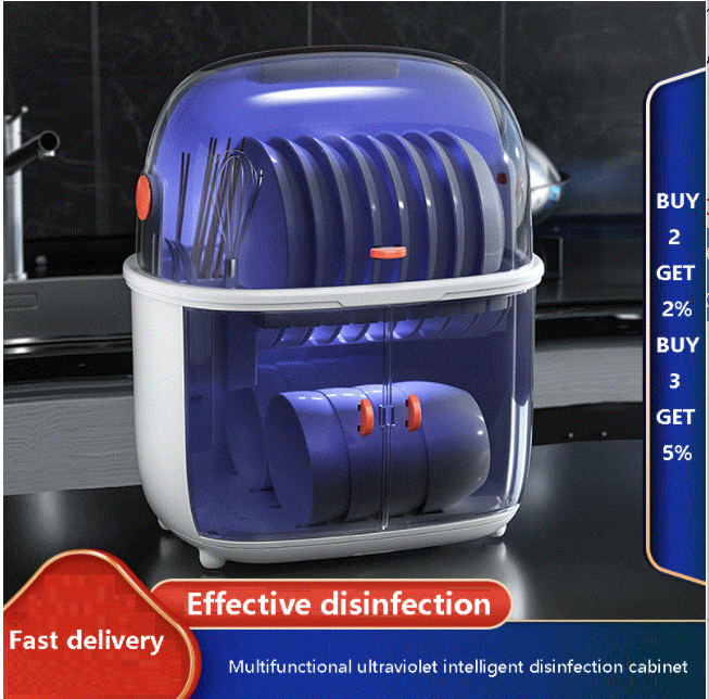 Giá đựng bộ đồ ăn gia đình 2 tầng có nắp hộp đựng bộ đồ ăn hộp tủ nhựa nhà bếp giá đựng đồ hộp đựng đồ gia dụng khay thoát nước nhà bếp giá khay đựng bát đĩa hai lớp có nắp