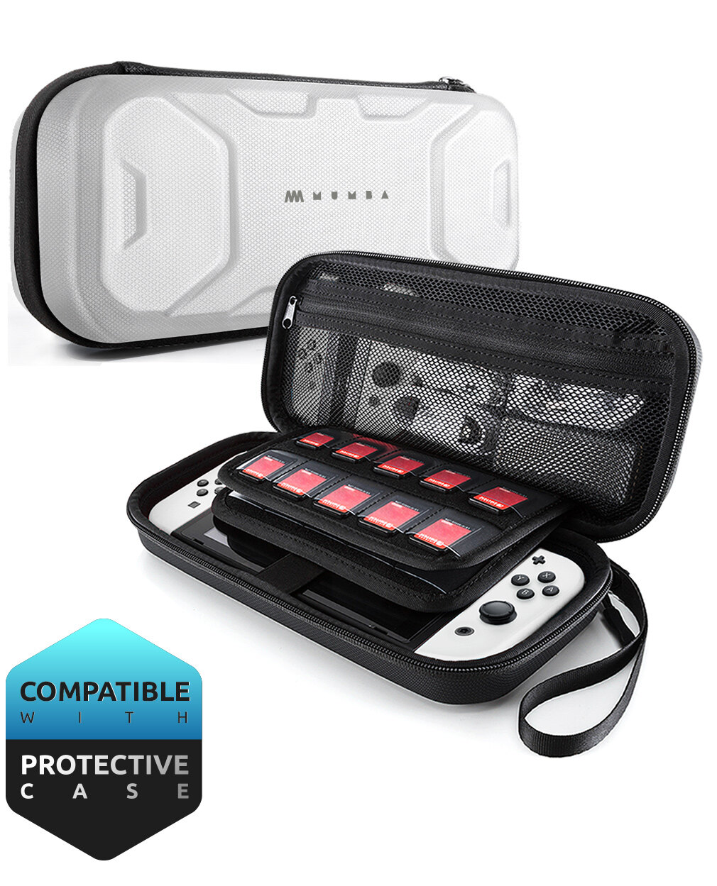 Bao Bảo Vệ Mang Theo Khi Di Chuyển, Vỏ Bao Loại Lớn Đựng Mumba Nintendo Switch Dòng Blade/Battle