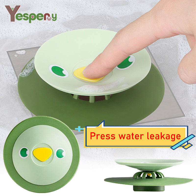 Yespery nắp đậy cống thoát nước sàn bằng silicon dụng cụ lọc cống thoát nước phòng tắm chống mùi hôi hình tròn dụng cụ lọc bồn rửa nhà bếp