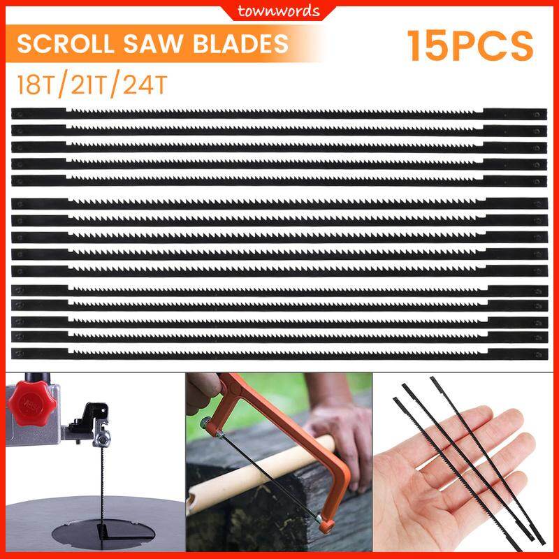 Các Loại 18/21/24 Răng Scroll lưỡi cưa đầu khớp Gỗ Nhựa Cắt Điện Công Cụ Di Chuyển lưỡi cưa Loại đầu khớp lưỡi cưa cuộn lưỡi cưa S 5 Inch lưỡi cưa cuộn lưỡi cưa S