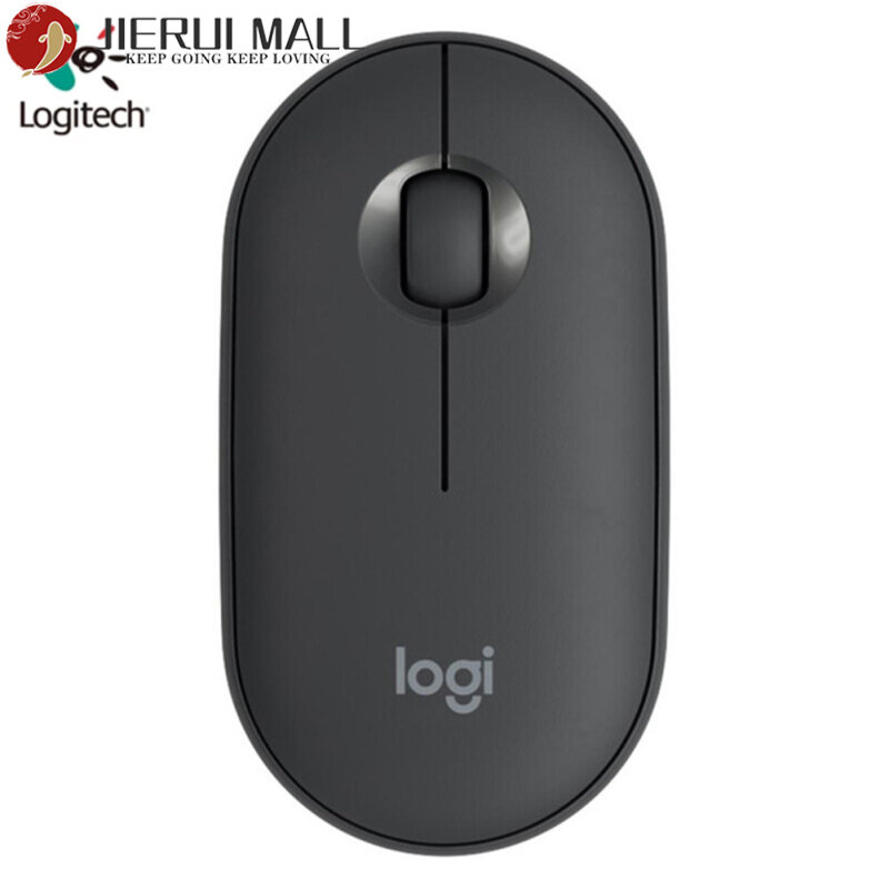 Logitech Pebble M350 chuột không dây Bluetooth tương thích 5.2 + 2.4G chế