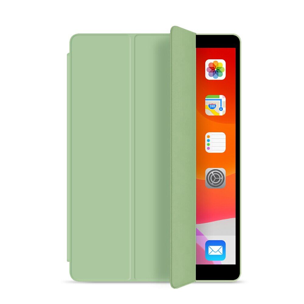 Ốp Silicon Mềm PU, Cho iPad 7 8 10.2 Inch 2019 iPad 2 3 4 5 6 iPad 9.7 2017 2018 New Ipad 7th Gen Funda Trường Hợp Thông Minh Vỏ Bảo Vệ Chân Đế Gập Từ Tính Vỏ Bọc Tự Động Đánh Thức Nam Châm Cho iPad Mini 1 2 3 4 5 iPad Air 1 2 3 Pro 10.5