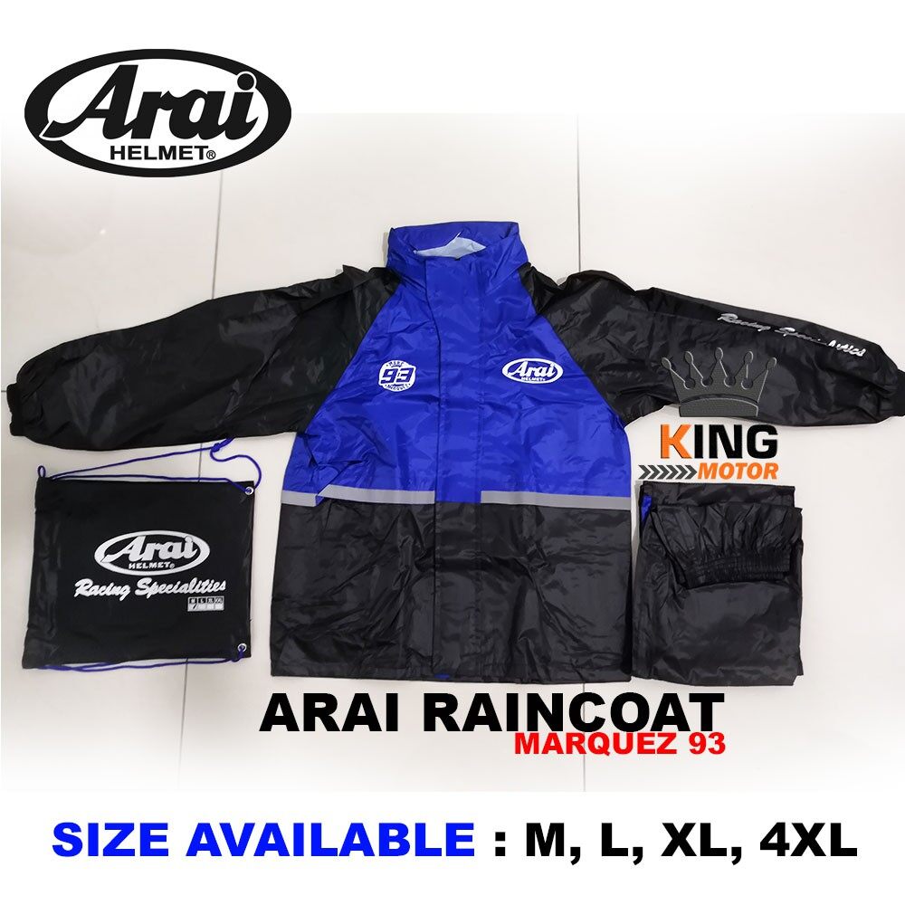 Arai Raincoat - Best Price in Singapore 