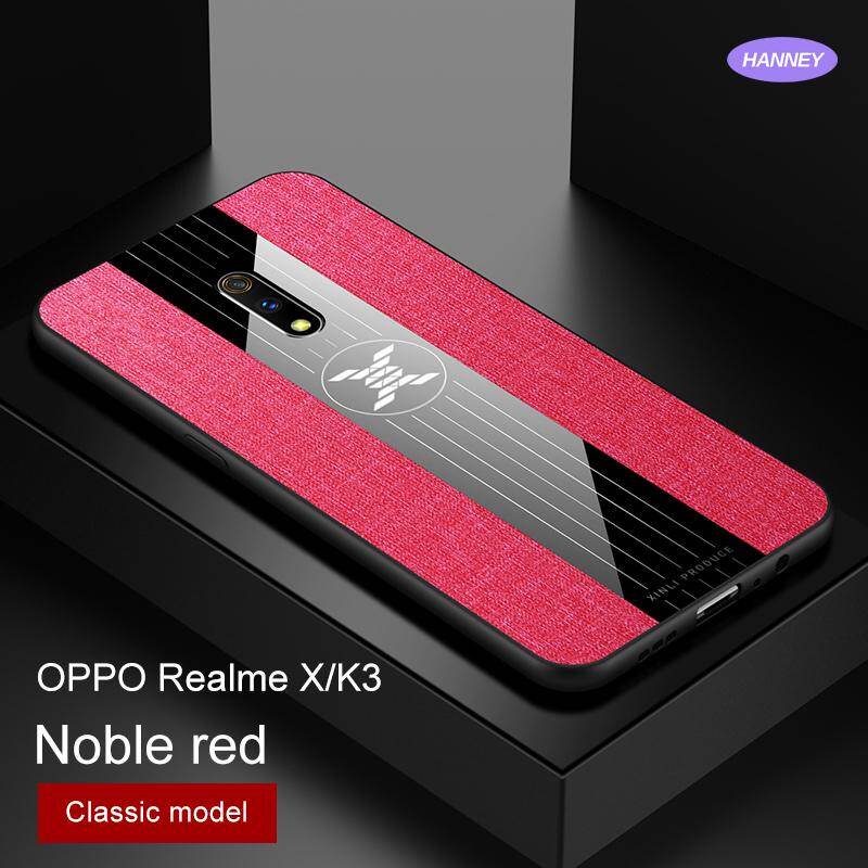 Ốp Điện Thoại HANNEY Cho OPPO K3 REALME X, Ốp Lưng Vải Mềm Phong Cách Doanh Nhân, Chống Sốc (Không Bao Gồm Nhẫn Giữ Điện Thoại) XL-02