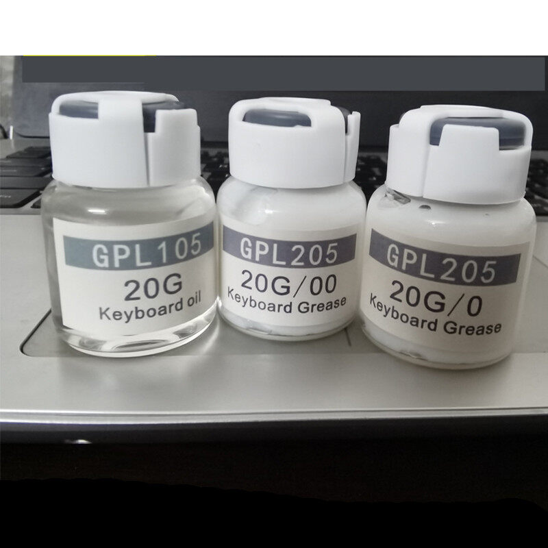 Dupont krytox thiết bị chuyển mạch dầu mỡ bôi trơn gpl105/205 bàn phím cơ tự làm keycaps chuyển đổi chất bôi trơn ổn định cho gk61 anne pro 2 tm680