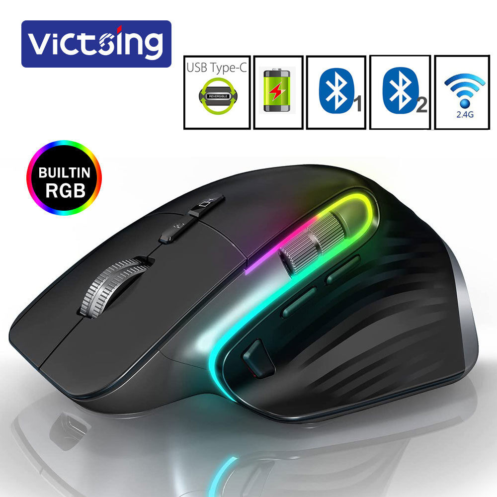 victsing rechargeable wireless mouse