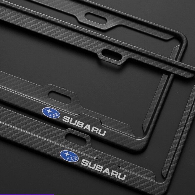 Xuming (450 + 160Mm) Subaru Kiểu Sợi Carbon Giá Đỡ Biển Số Xe Thích Hợp Cho Forester/XV/Impreza/STI/