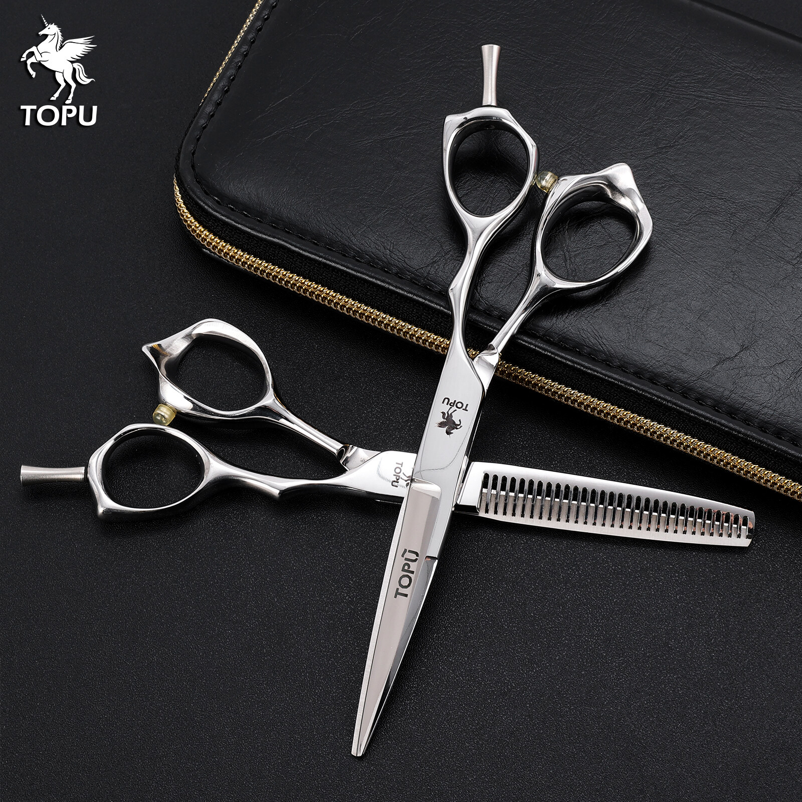 Japanese willow leaf curly scissor, sliding scissor, bending scissor, professional hairdresser, hair salon ราคา 1,365 บาท*ส่งฟรี