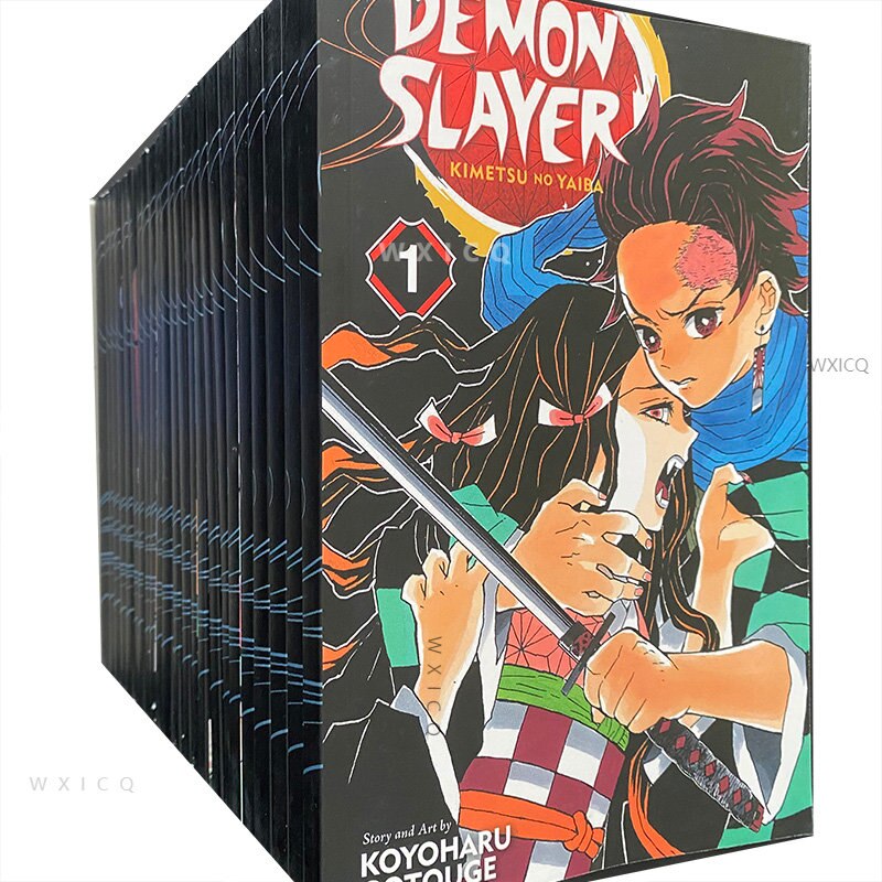 Demon Slayer English Comic Book Complete Box Set Vol 1-23 Fantasy