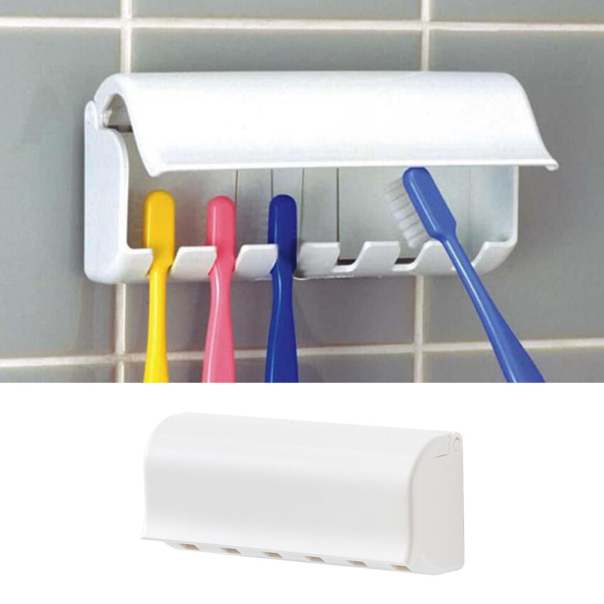 Ys Electric Toothbrush Holder For Bathroom, Wall Mounted For Shower