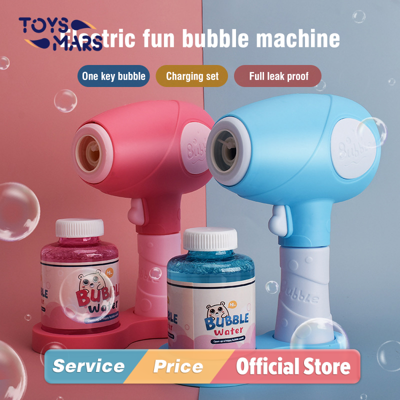 Toysmars Máy tạo bong bóng bằng điện đồ chơi với ánh sáng đầy màu sắc đồ chơi trẻ em tự động Máy Thổi Bong Bóng đồ chơi xà phòng nước máy bong bóng cho quà tặng cho bé Đồ chơi