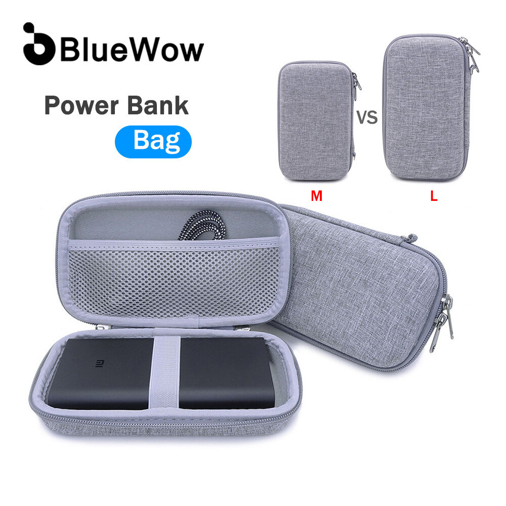 Bluewow bảo vệ lưu trữ trường hợp cứng Bìa HDD Powerbank trường hợp cho ổ