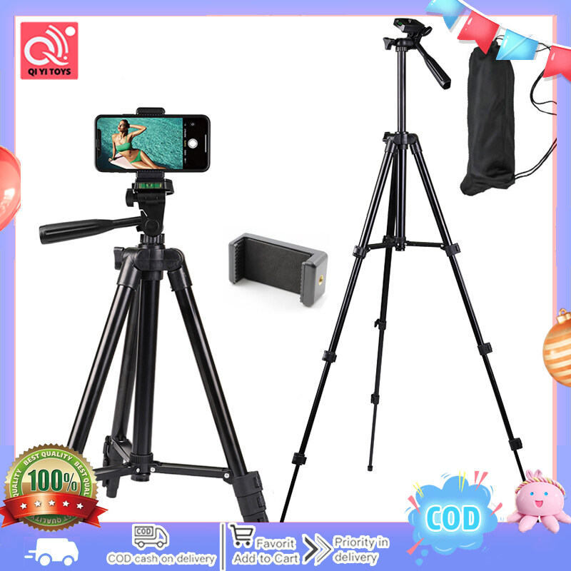 1 Day shipping NA-3120 Phone Tripod Stand 40 Inch Universal Travel