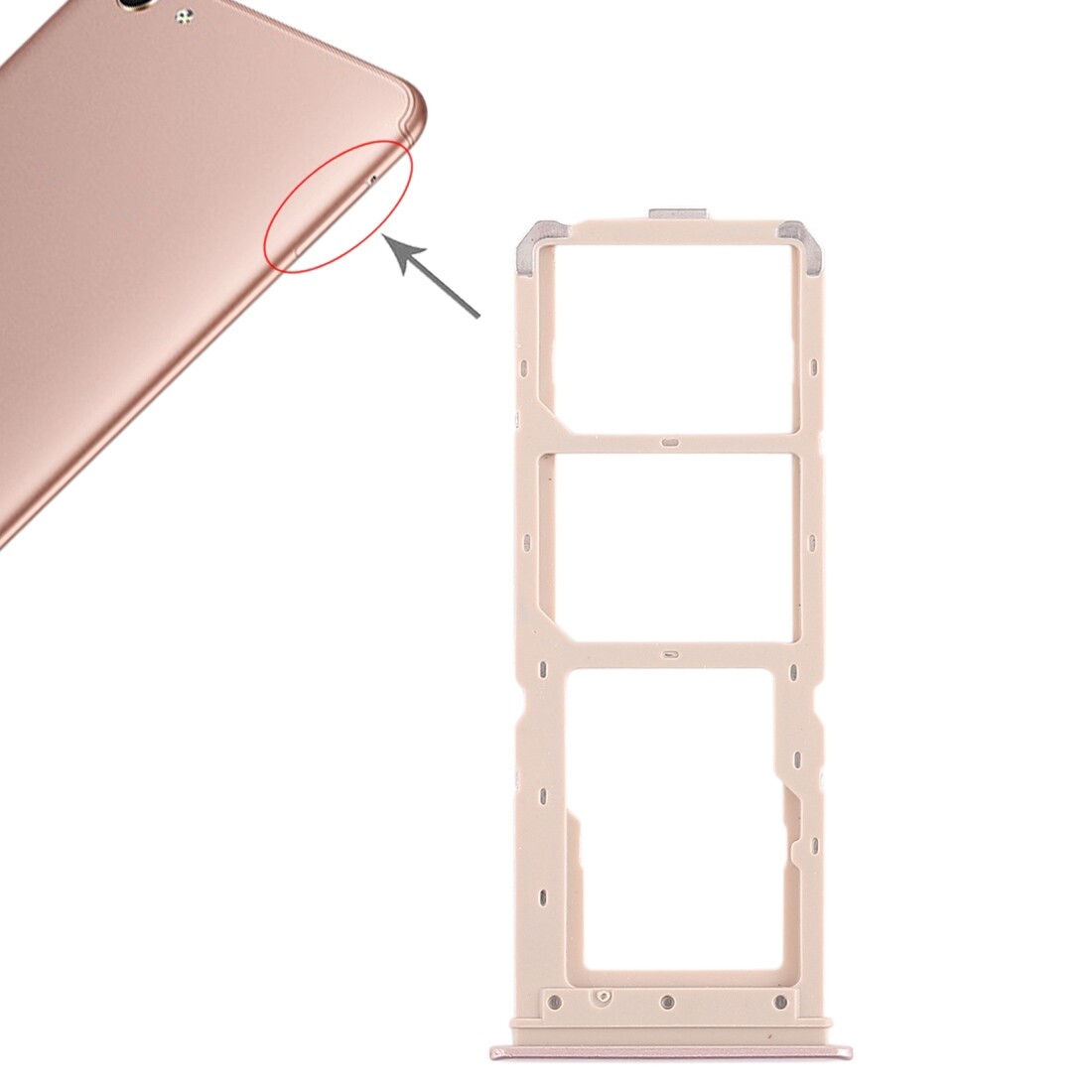 vivo 1724 sim slot