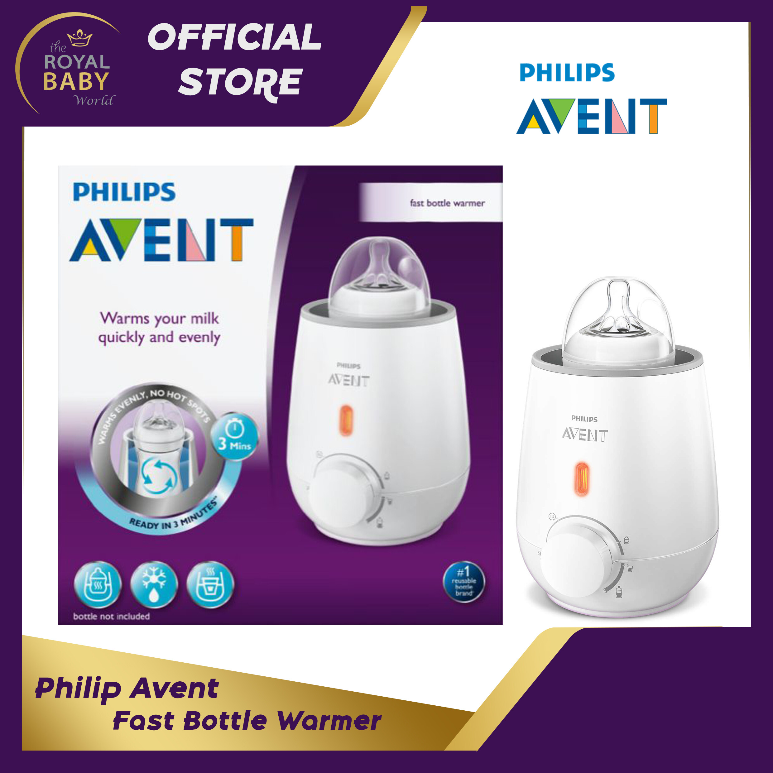 avent fast bottle warmer