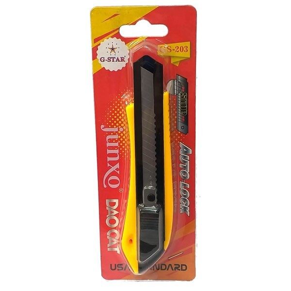 Dao rọc giấy loại lớn gstar gs-203 lưỡi lớn 18mm