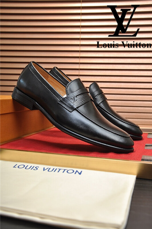 Formal Leather Shoes - LV Classic Brown For Men - Shozly: Steps Forward