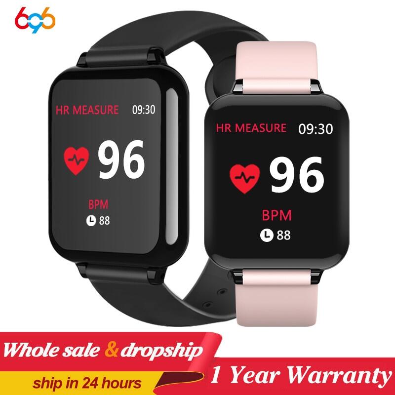 New B57 Color Large Screen Smart Bracelet Heart Rate Blood Pressure Blood