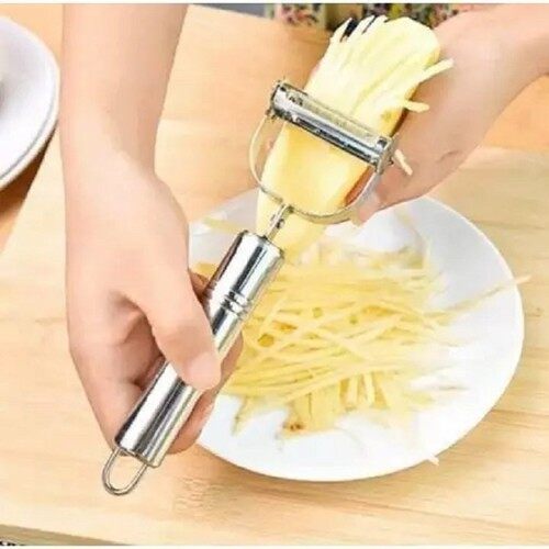 Combo 2 Dụng cụ nạo gọt inox đa năng 2 lưỡi tiện dụng - nạo inox