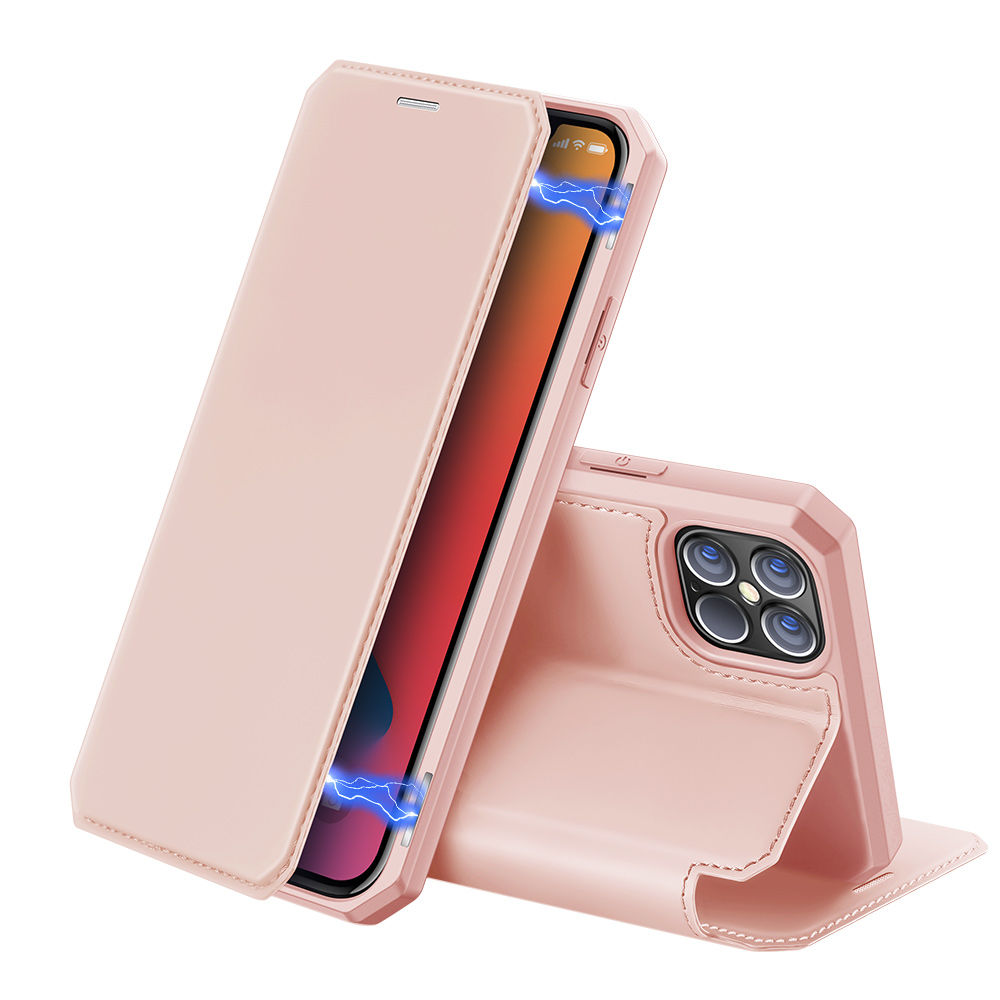 Ốp da pu cho iphone, ốp lưng có nam châm mạnh mẽ, chống sốc, mềm mại, cảm ứng mượt mà, dùng cho iphone 12/iphone 12 pro/iphone 12 pro max/iphone 12