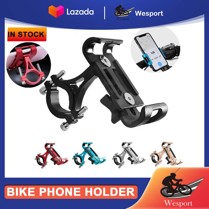 🌞🔥WeSport Giá Đỡ Điện Thoại Di Động Thông Dụng Cho Xe Đạp/Kẹp Gắn Điện Thoại GPS Cho Xe Máy Xe Đạp/Xe Đạp Điện Thoại Thông Minh Đứng/ Dành Cho Điện Thoại Ios Và Android