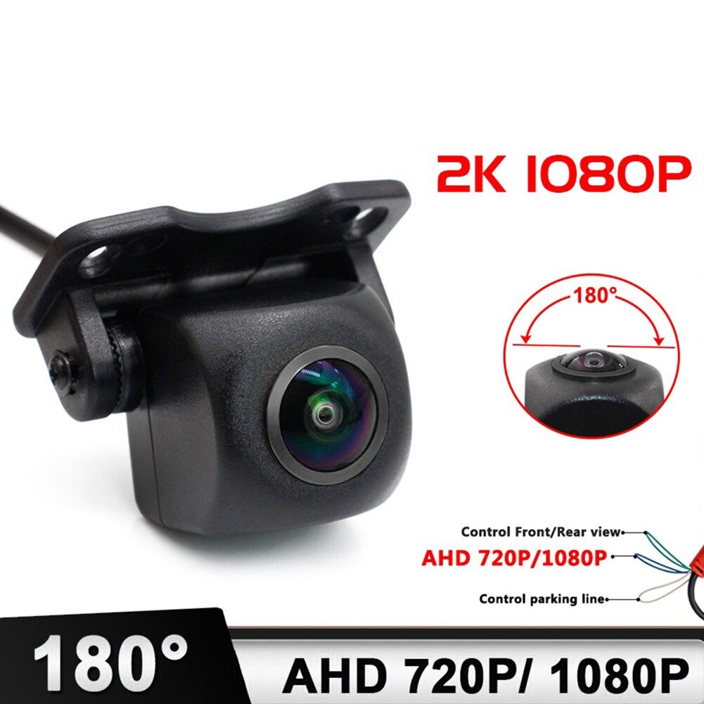 Camera xe hơi ống kính mắt cá 180 độ xe hơi ahd 1080p chiếu hậu camera đậu xe lùi